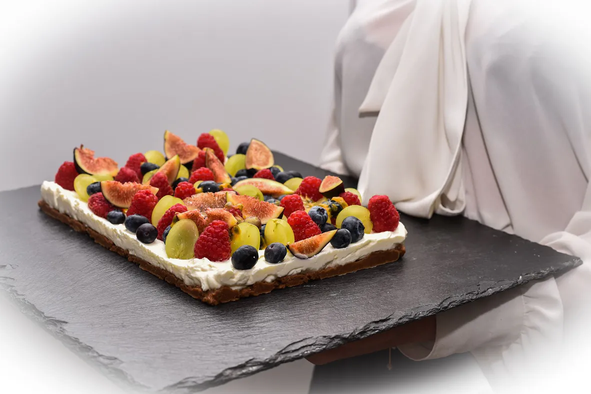 Tarte aux fruits sans cuisson