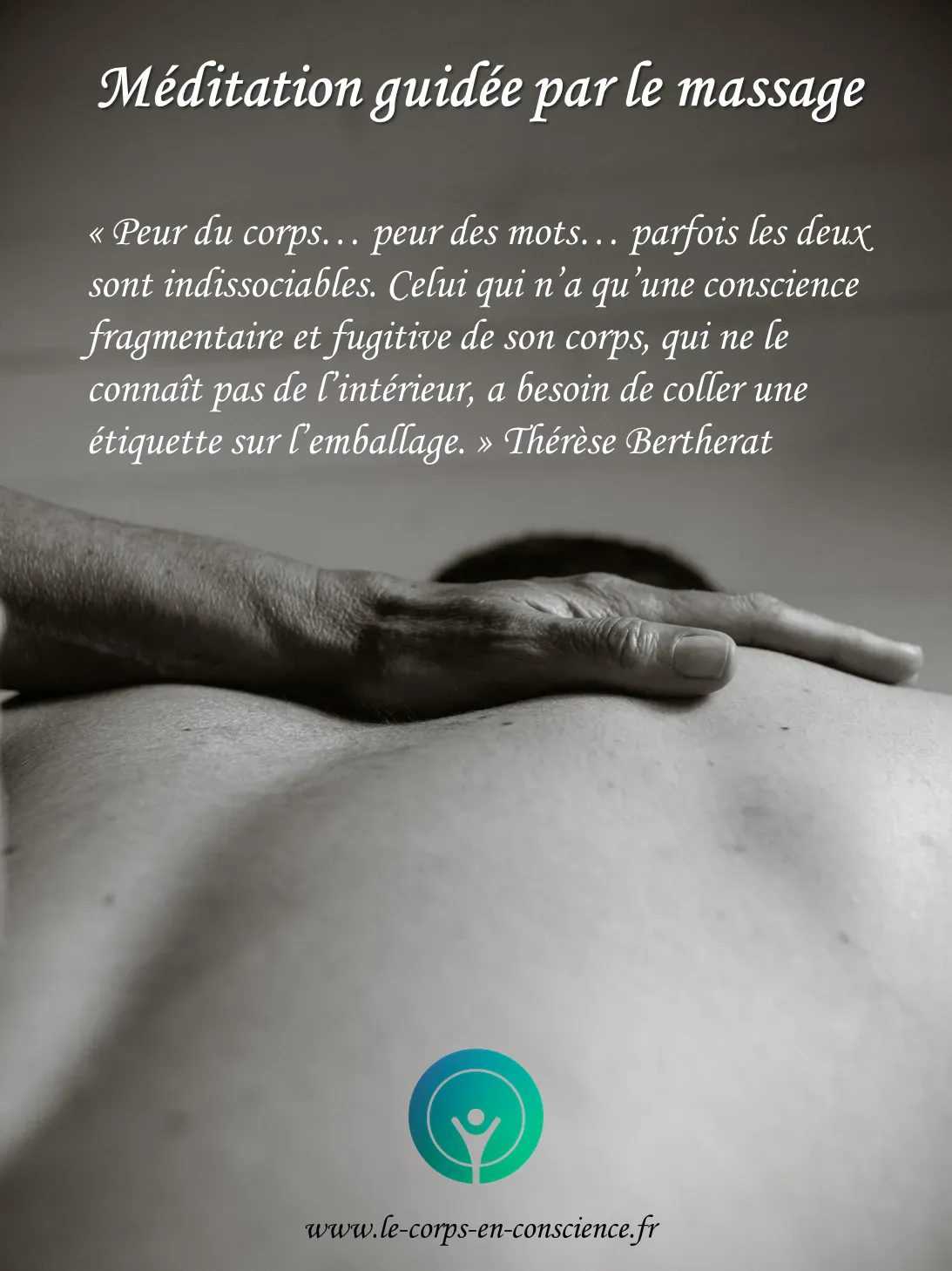 Méditation guidée par le massage