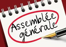 RAPPEL : ASSEMBLEE GENERALE ORDINAIRE du 03/07/2021 à 14h