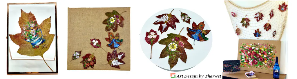 "UPCYCLING" DES FEUILLES D'ARBRES