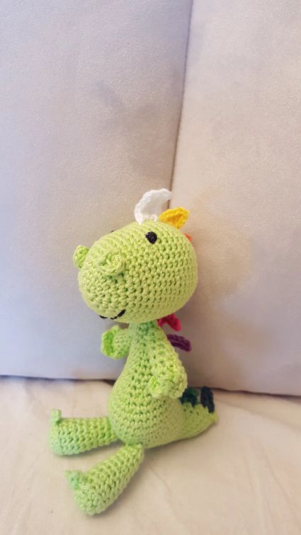 Crochet dinosaure