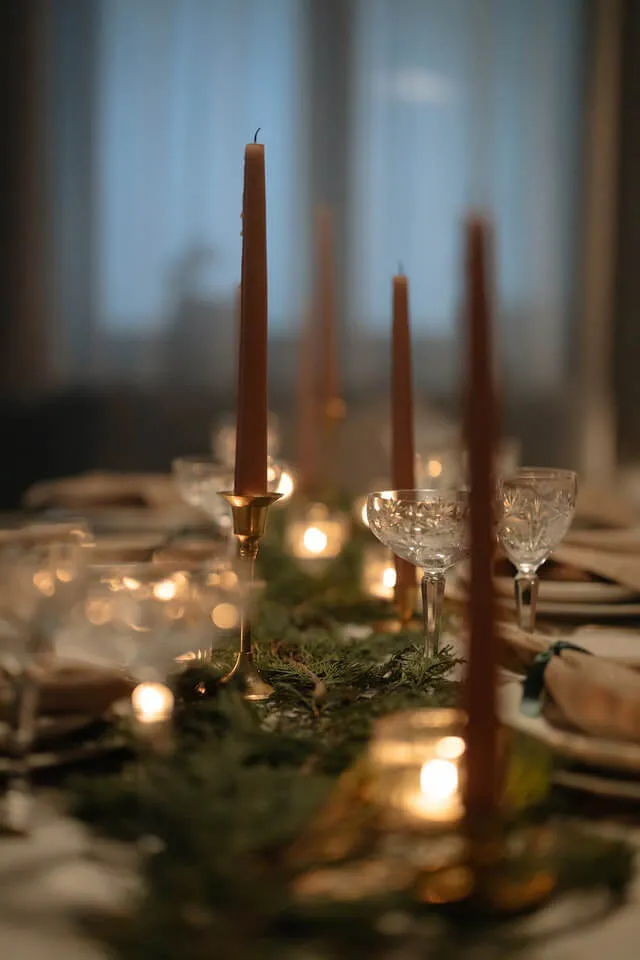 Mariage hiver decoration table pur bonheur wedding planner