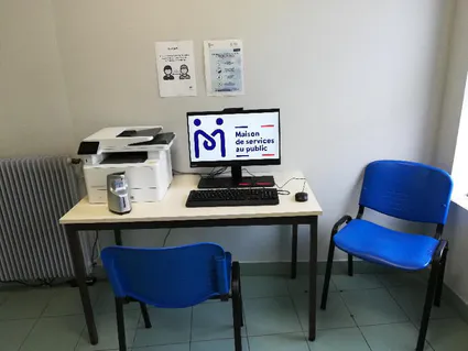 Poste informatique a la mairie