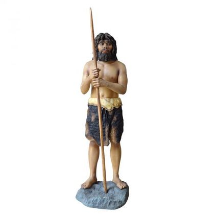 Homo heidelbergensis statue