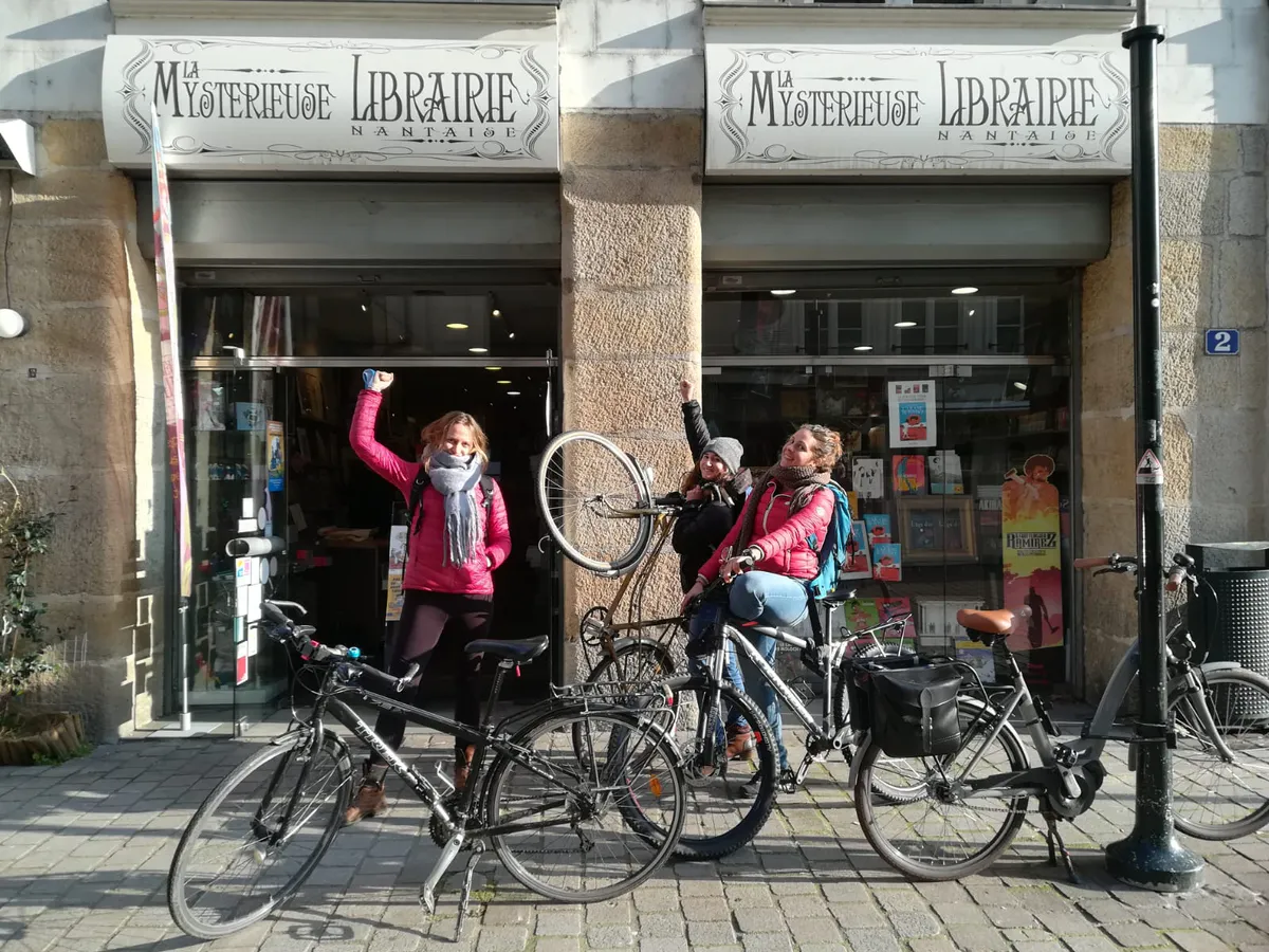 Nantes: brainstorming, rencontres et librairies