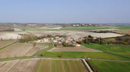 Village de saint romain sur gironde