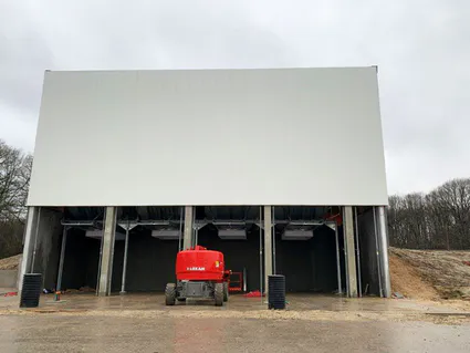 Realisation d une installation complete d une usine de traitement des dechets 3