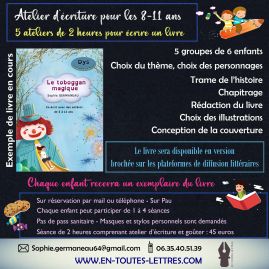 cours particulier francais atelier d'écriture pau 