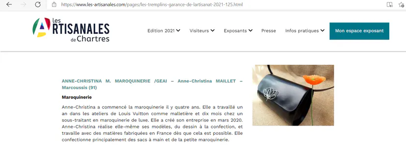 Le artisanales de Chartres sont annulées