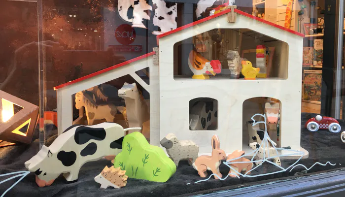 Découvrez notre vitrine "Dans mon ranch" et "Dans mon château"