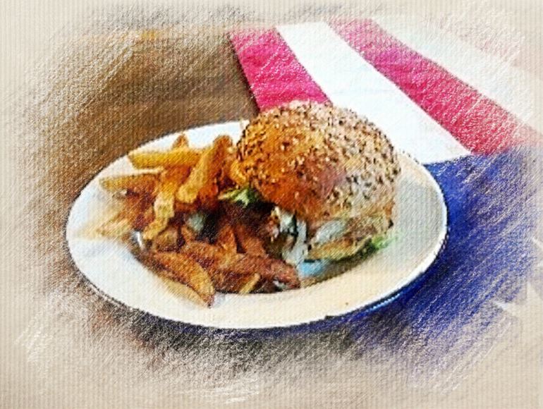 Burger dessin