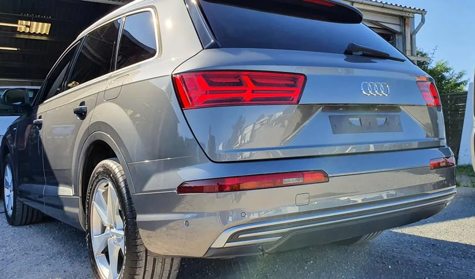 Préparation polissage de correction sur Q7