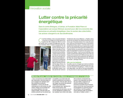 Article union sociale 1