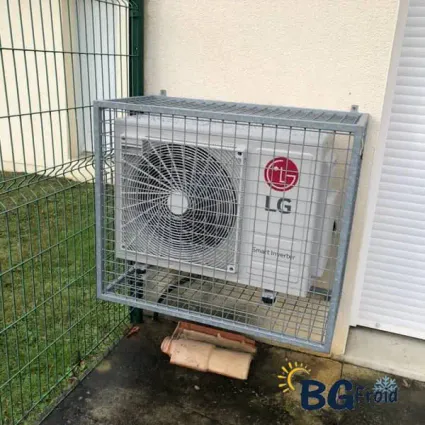 Module exterieur grillage