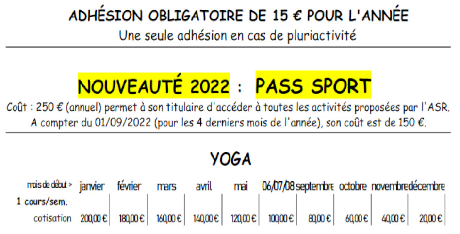 2022TarifYoga