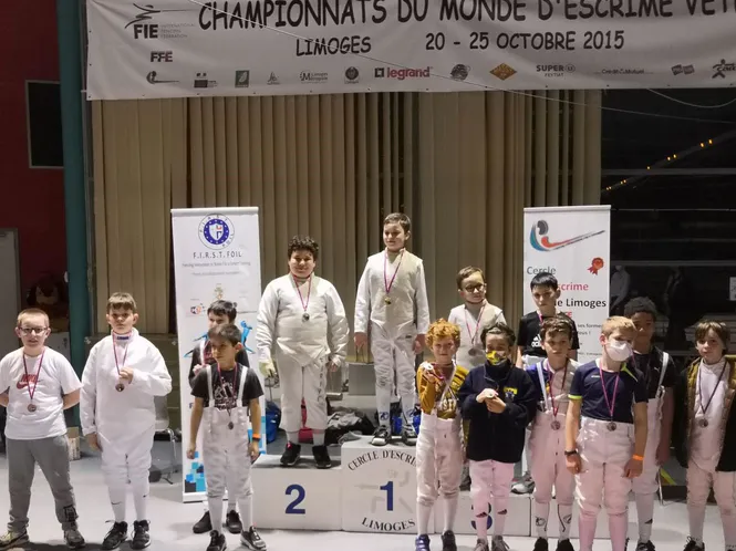 Pluie de médailles pour le Cercle d'Escrime d'Angoulême
