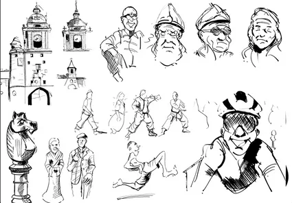 Dessiner partout et tout le temps