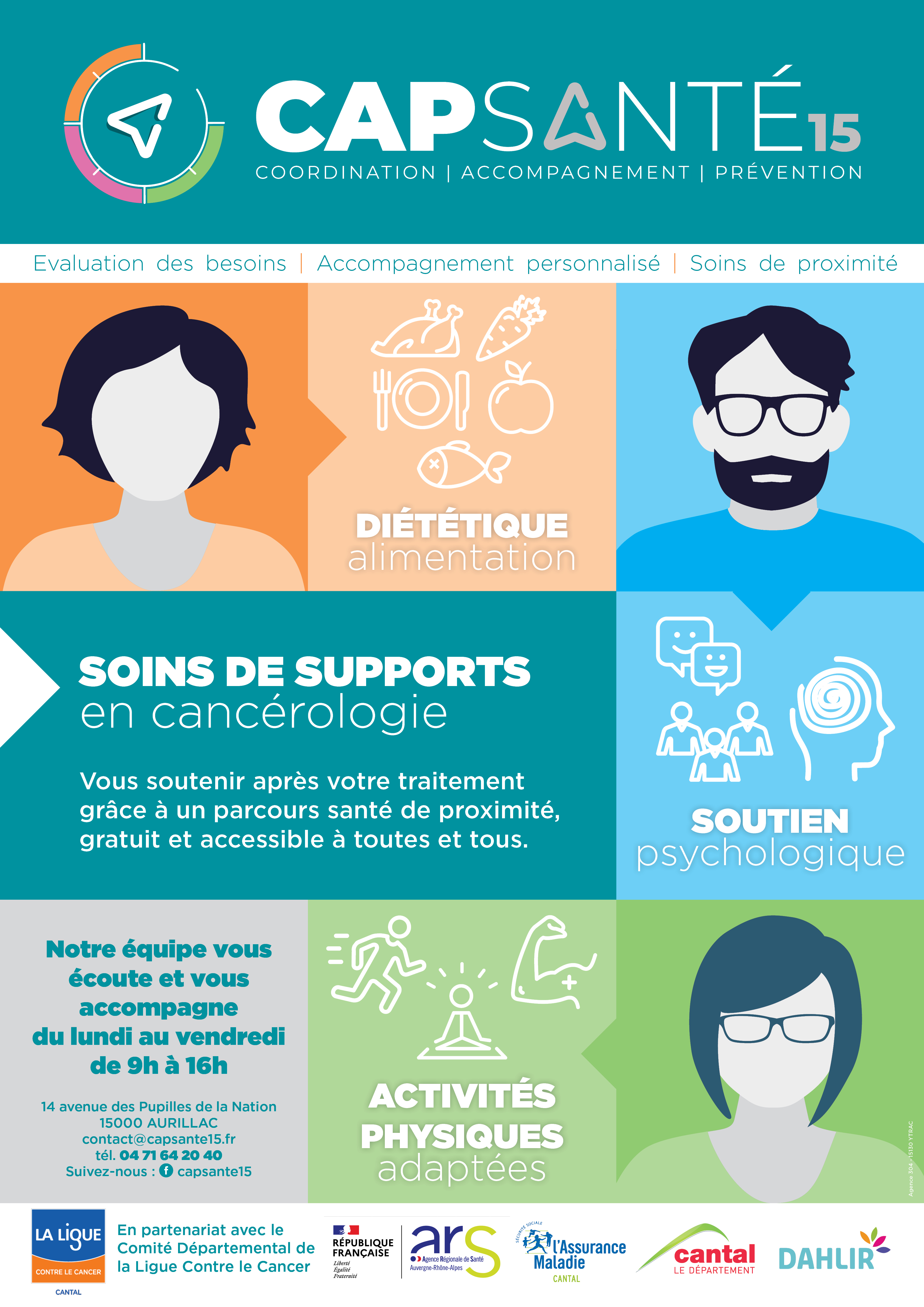 Affiche a3 capsante soins support vf