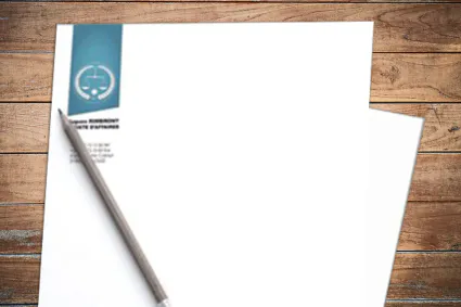 Papier entete