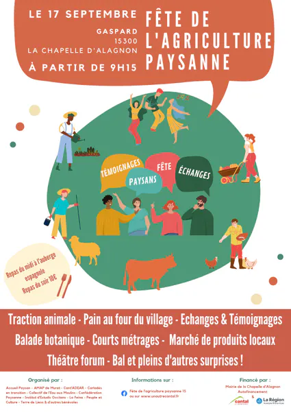 Fête paysanne le 17 septembre
