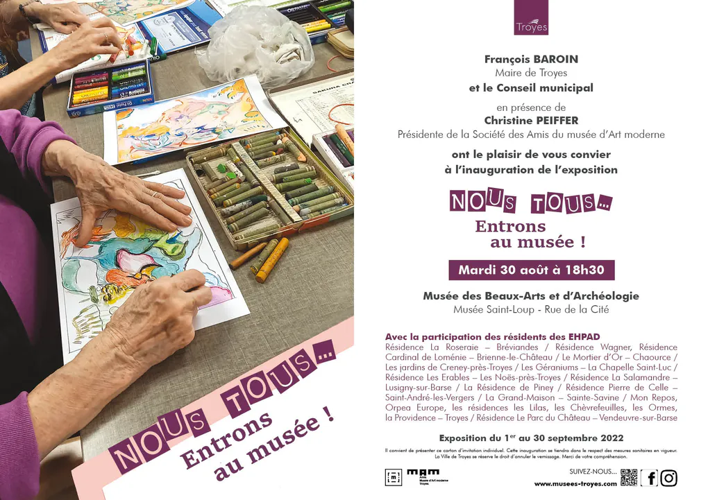 Exposition NOUS TOUS... Entrons au musée