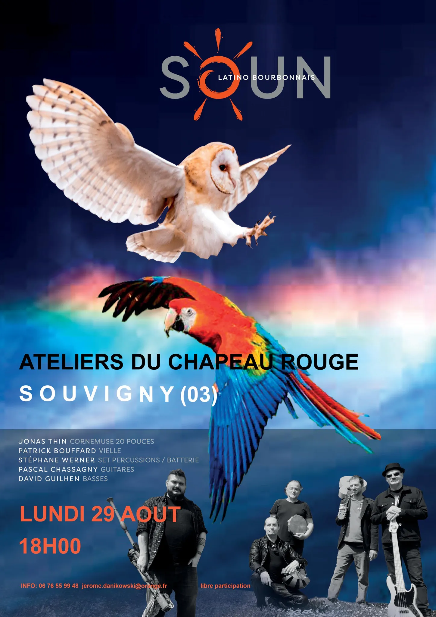 Concert : Soun Latino Bourbonnais le 29/08/2022