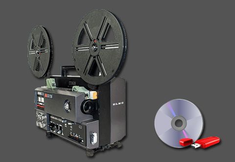 Numérisation film 8 et super 8 sur DVD, clé USB ou disqiue dur externe