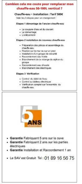 Mes depanneurs artisans 50l 100