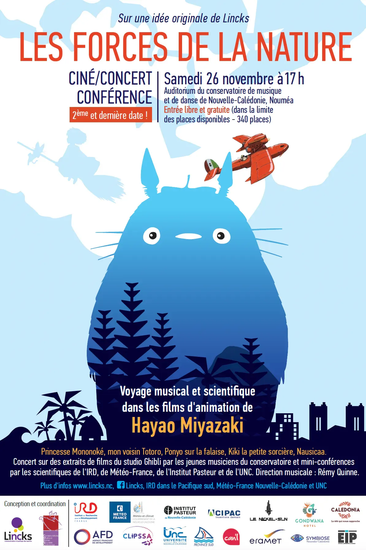 Un beau programme pour le ciné-concert "Miyazaki"