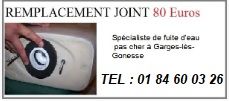 Remplacement joint Garges-lès-Gonesse