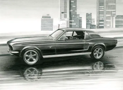 Mustang coupe 60th