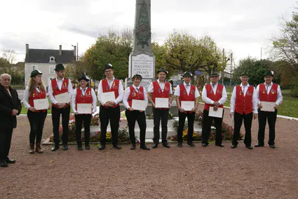 Les médaillés de la Fanfare