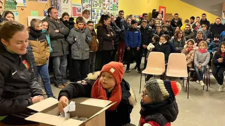 Fête de fin d'année à l'école de Foot