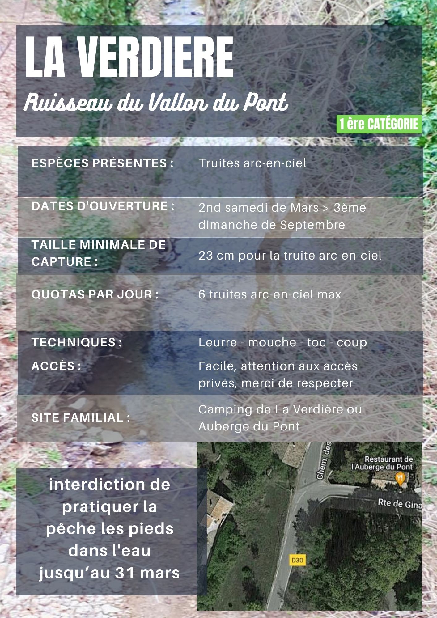 Ruisseau du vallon du pont