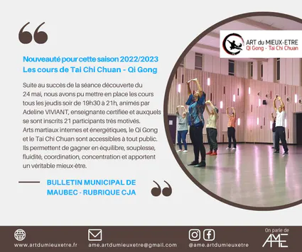 Arts energetiques chinois arts martiaux internes maubec cja ame