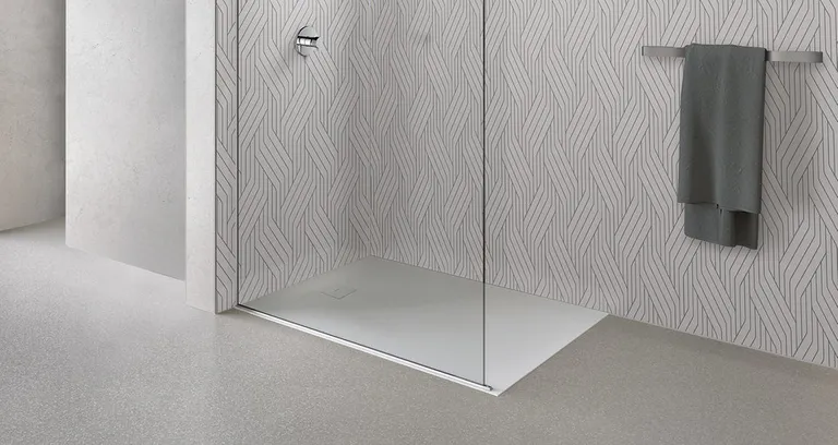 Douche de plain pied