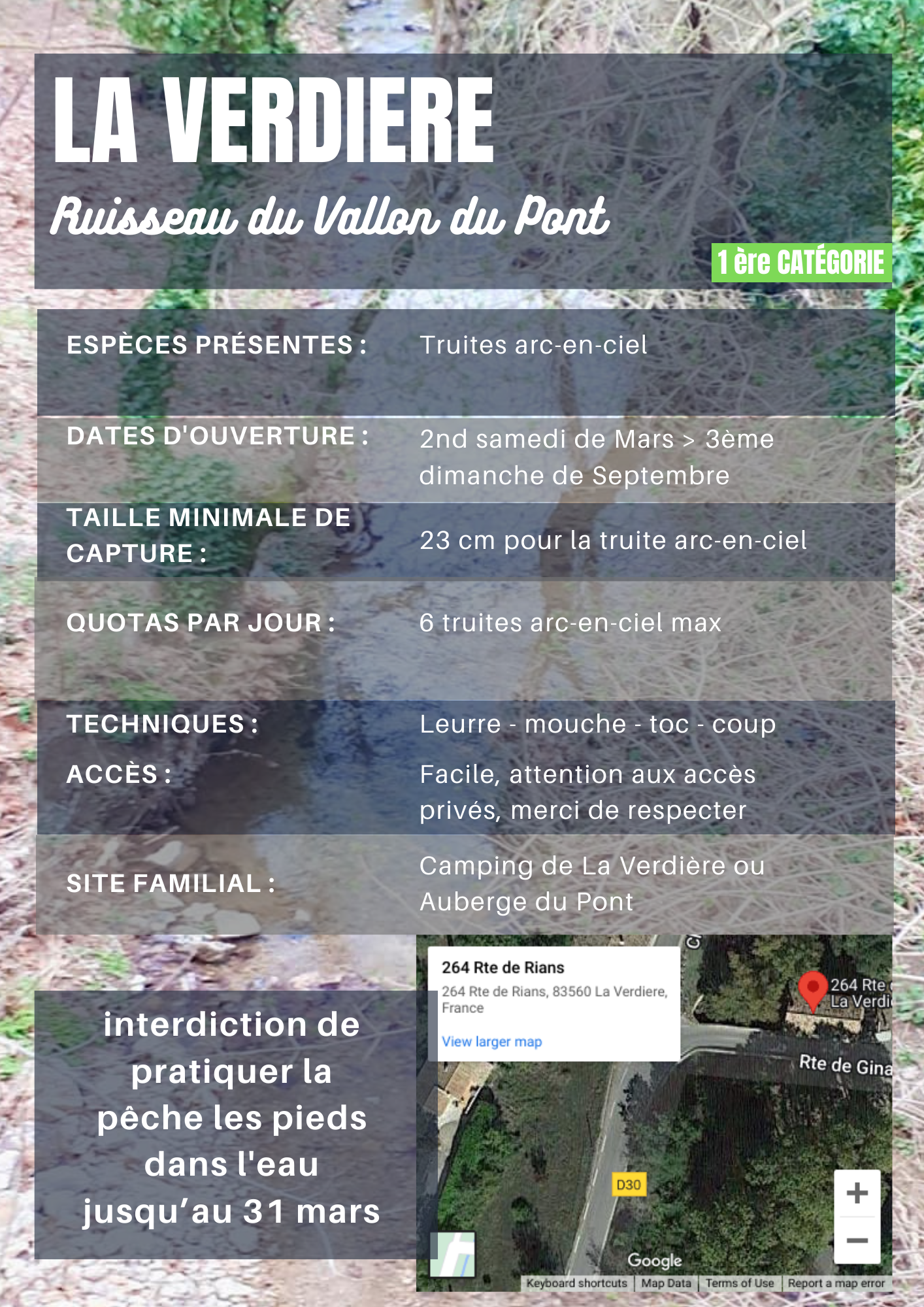 Ruisseau du vallon du pont