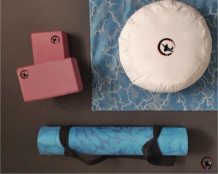 Qi gong bourgoin materiel qi gong zafu tapis artdumieuxetre ame adeline viviant 4 5