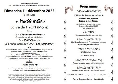 Vivaldi & Cie - Hyon - 11/12/2022