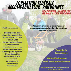 // Formation fédérale accompagnateur randonnée \\