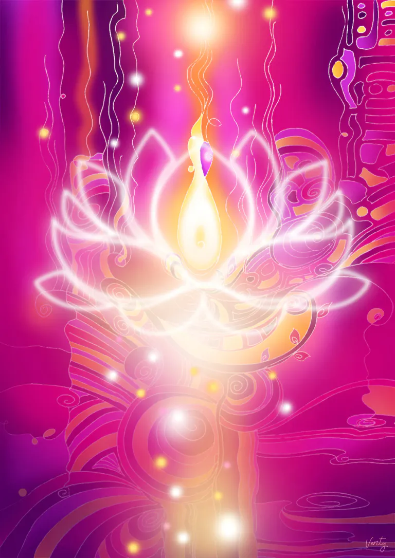 Flamme violette copie