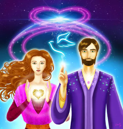 Maitre st germain et lady portia