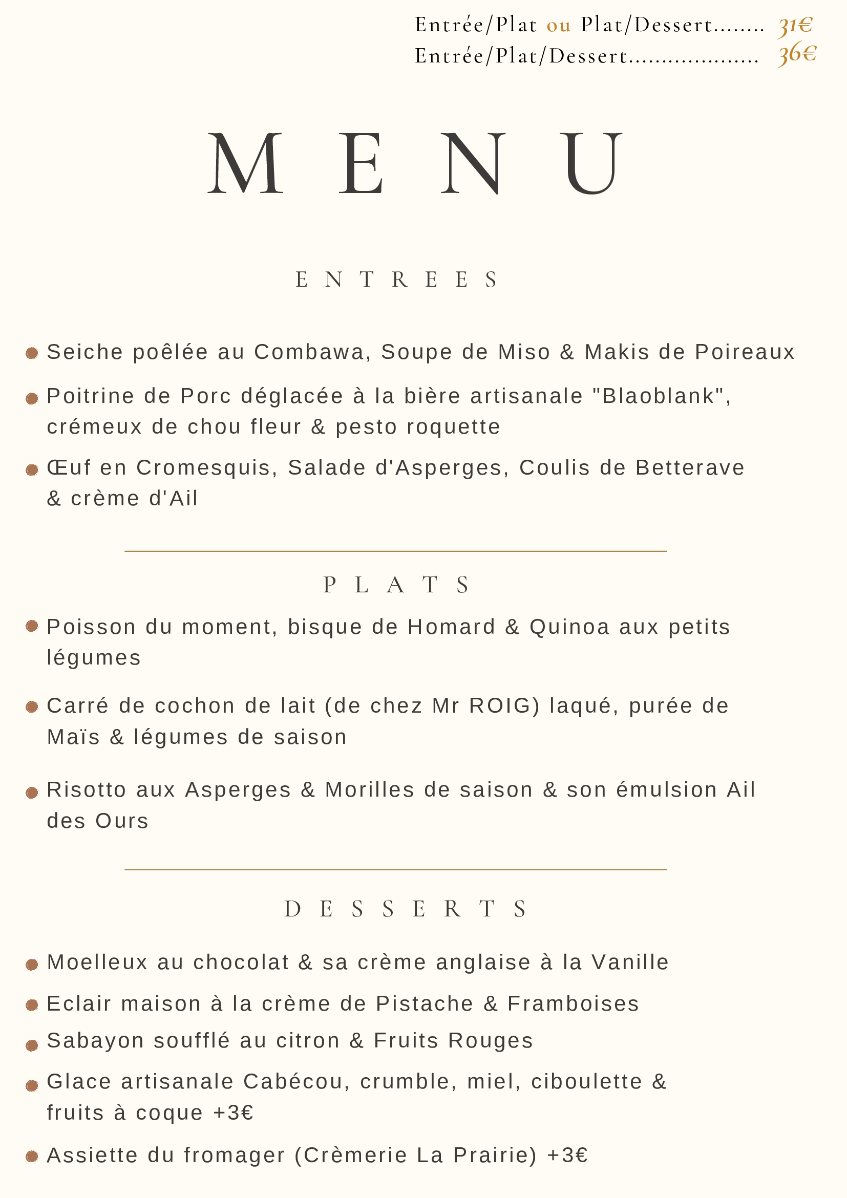 MENUS- 64 
