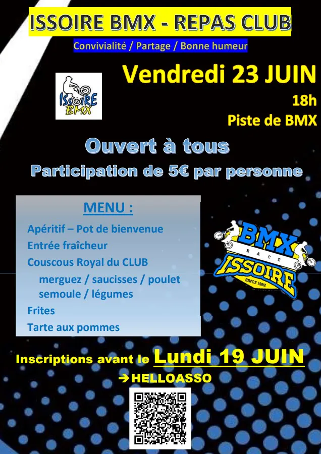 REPAS CLUB 23 JUIN