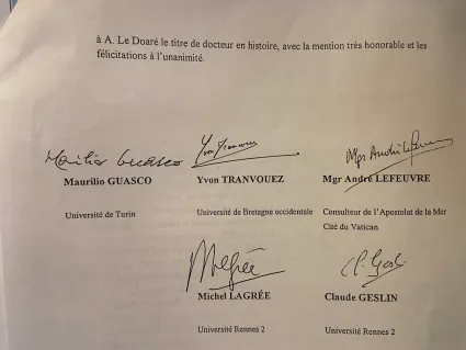 3 les 5 signatures