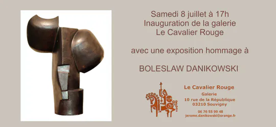 Ouverture de la galerie Le Cavalier Rouge à Souvigny