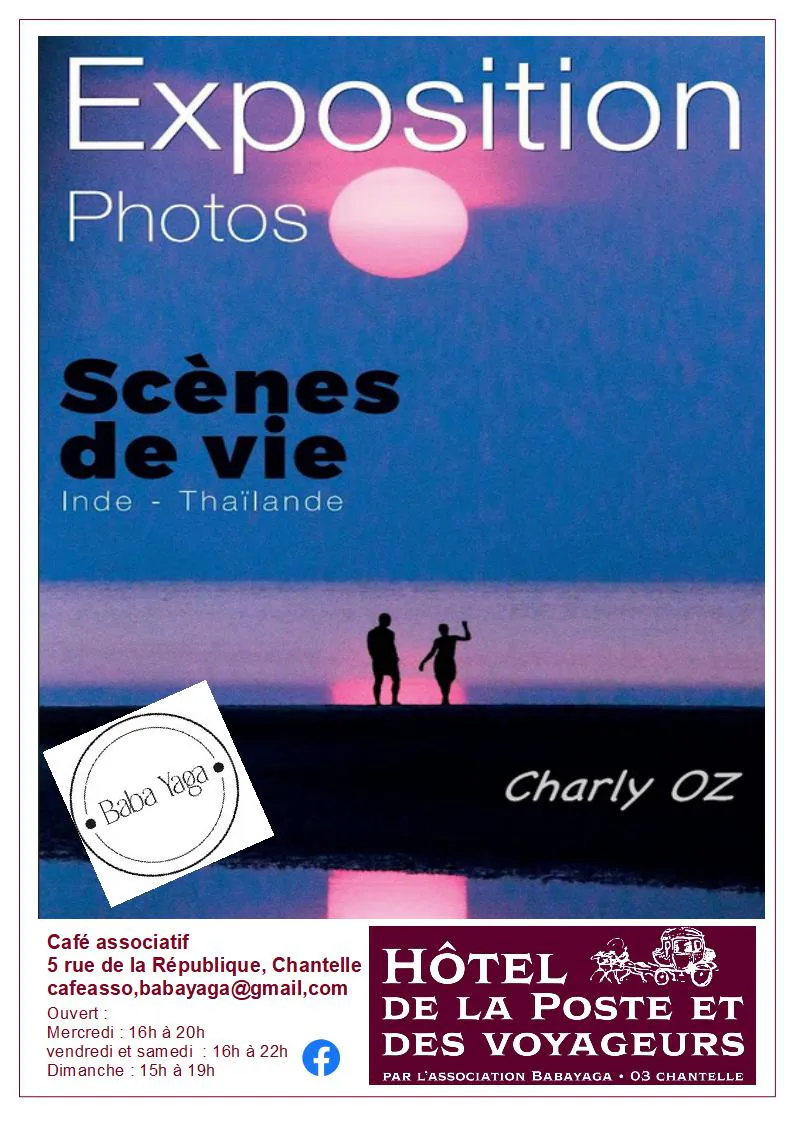 Exposition de photos par Charlie OZ