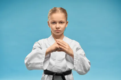 Karate girl