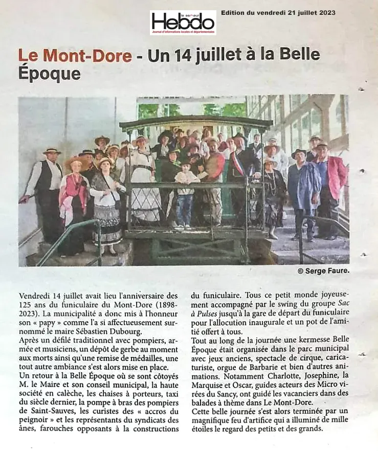 Le semeur hebdo le 21 07 2023