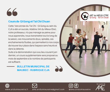 Actualite cours qi gong tai chi maubec ame 2023 08 04